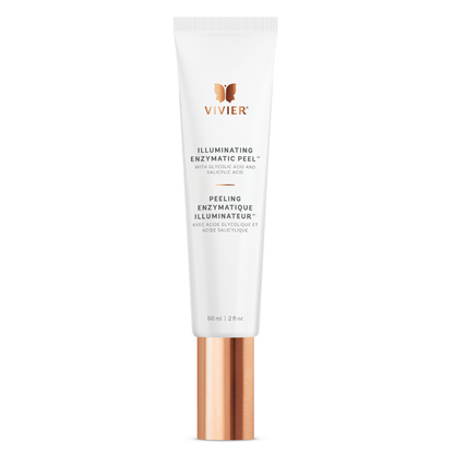 Peeling enzymatique illuminateur Vivier, exfoliant doux pour un teint lumineux et unifié — Spa Santé Le Nénuphar