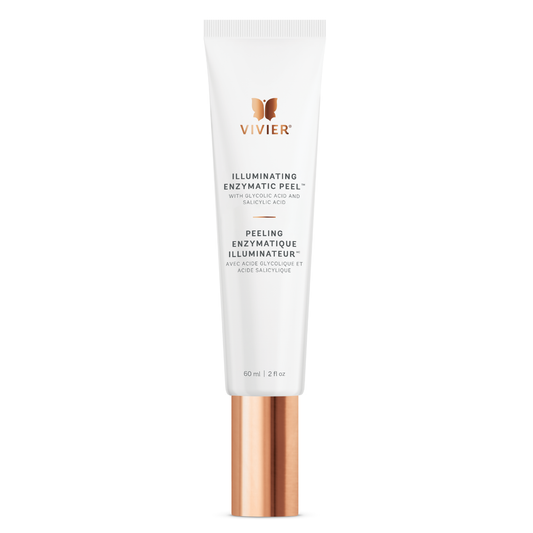 Peeling enzymatique illuminateur Vivier, exfoliant doux pour un teint lumineux et unifié — Spa Santé Le Nénuphar