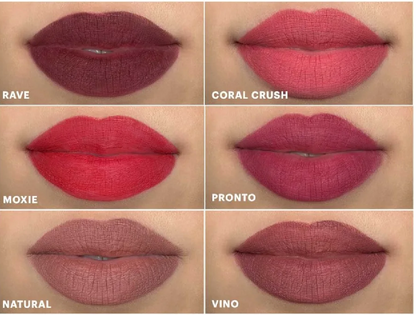 Lèvres maquillées dans différentes couleurs de Precision Lip Pencil Glo Skin Beauty — Spa Santé Le Nénuphar