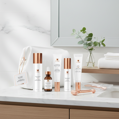 Programme éclat quotidien Vivier, coffret de soins visage éclat — Spa Santé Le Nénuphar