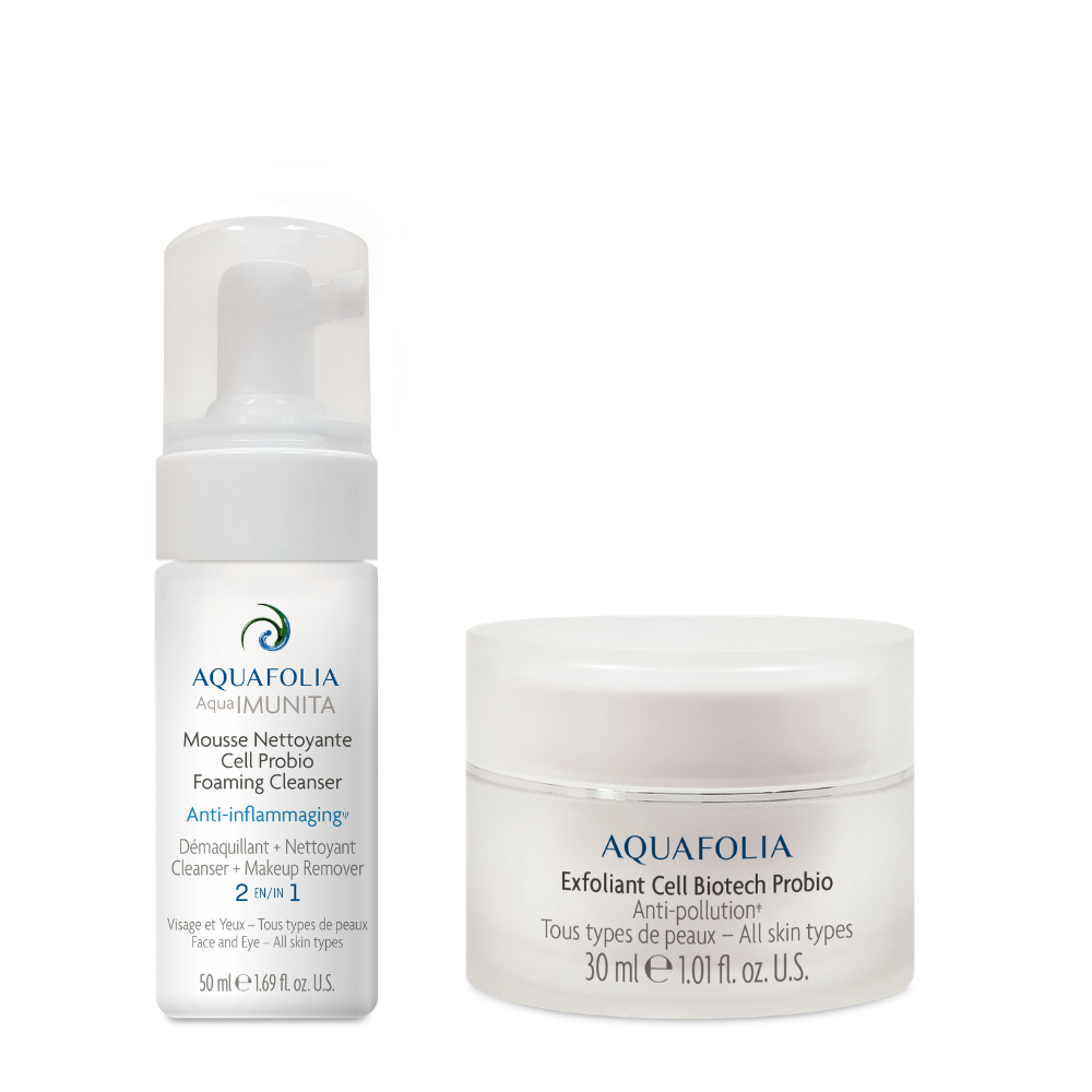 Nettoyant et exfoliant Aquafolia - 15% de rabais sur les ensembles