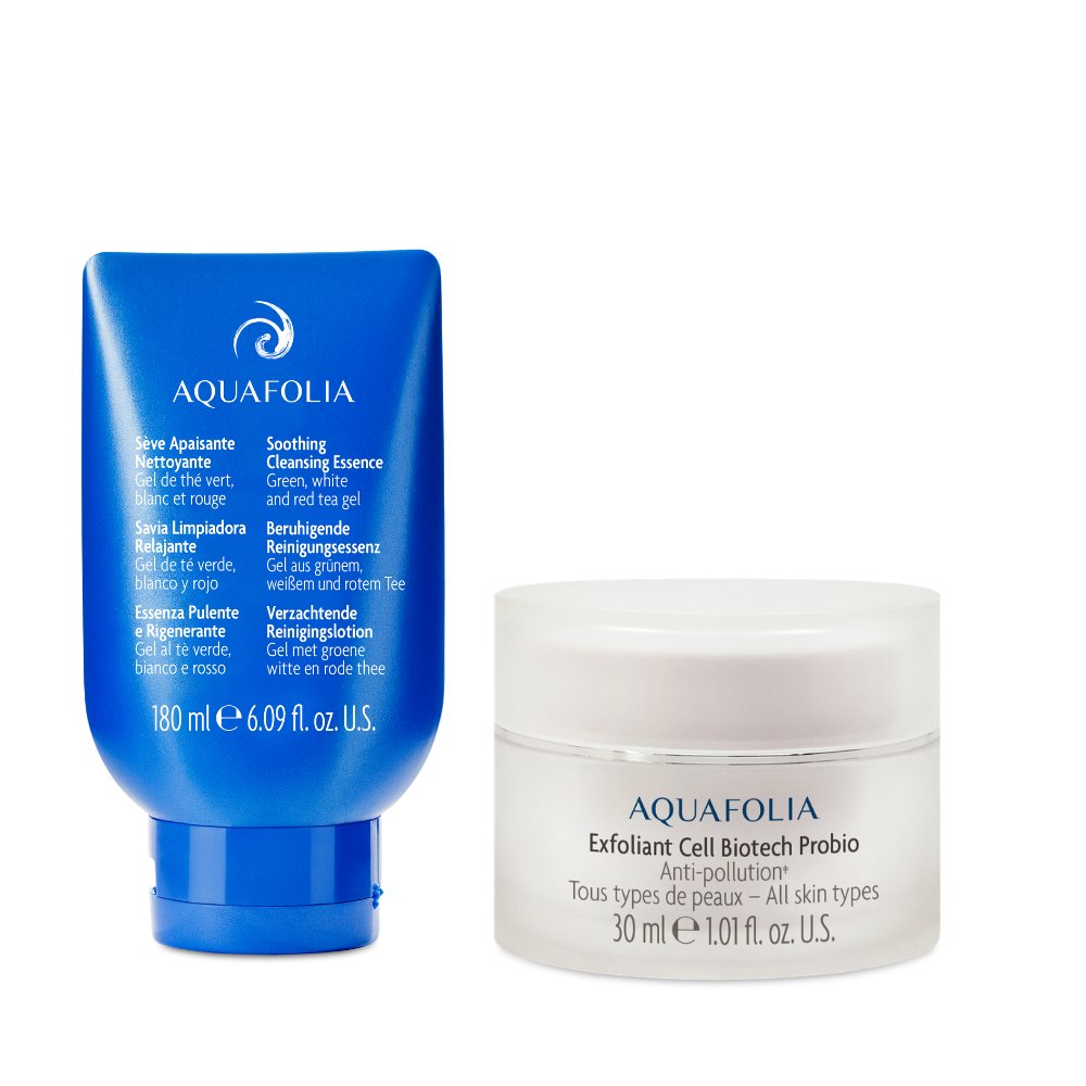 Nettoyant et exfoliant Aquafolia - 15% de rabais sur les ensembles