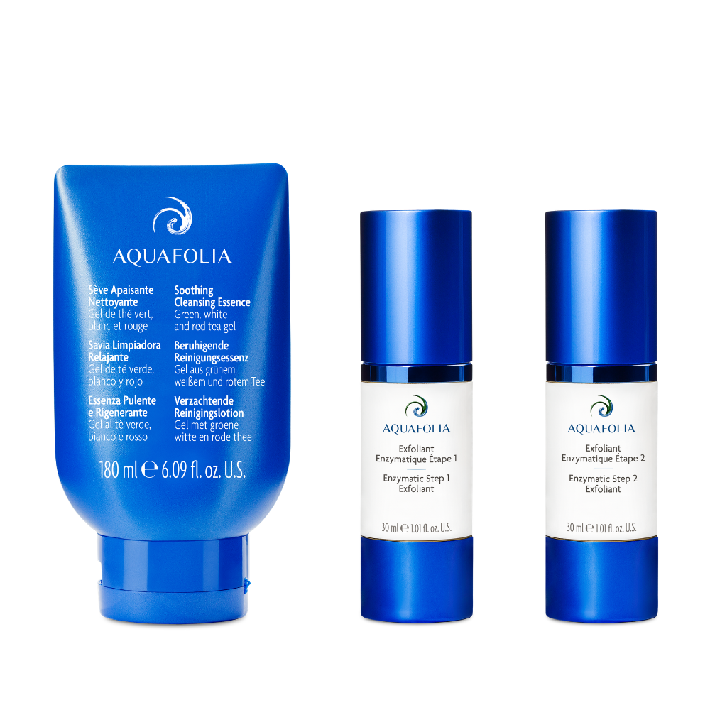 Nettoyant et exfoliant Aquafolia - 15% de rabais sur les ensembles