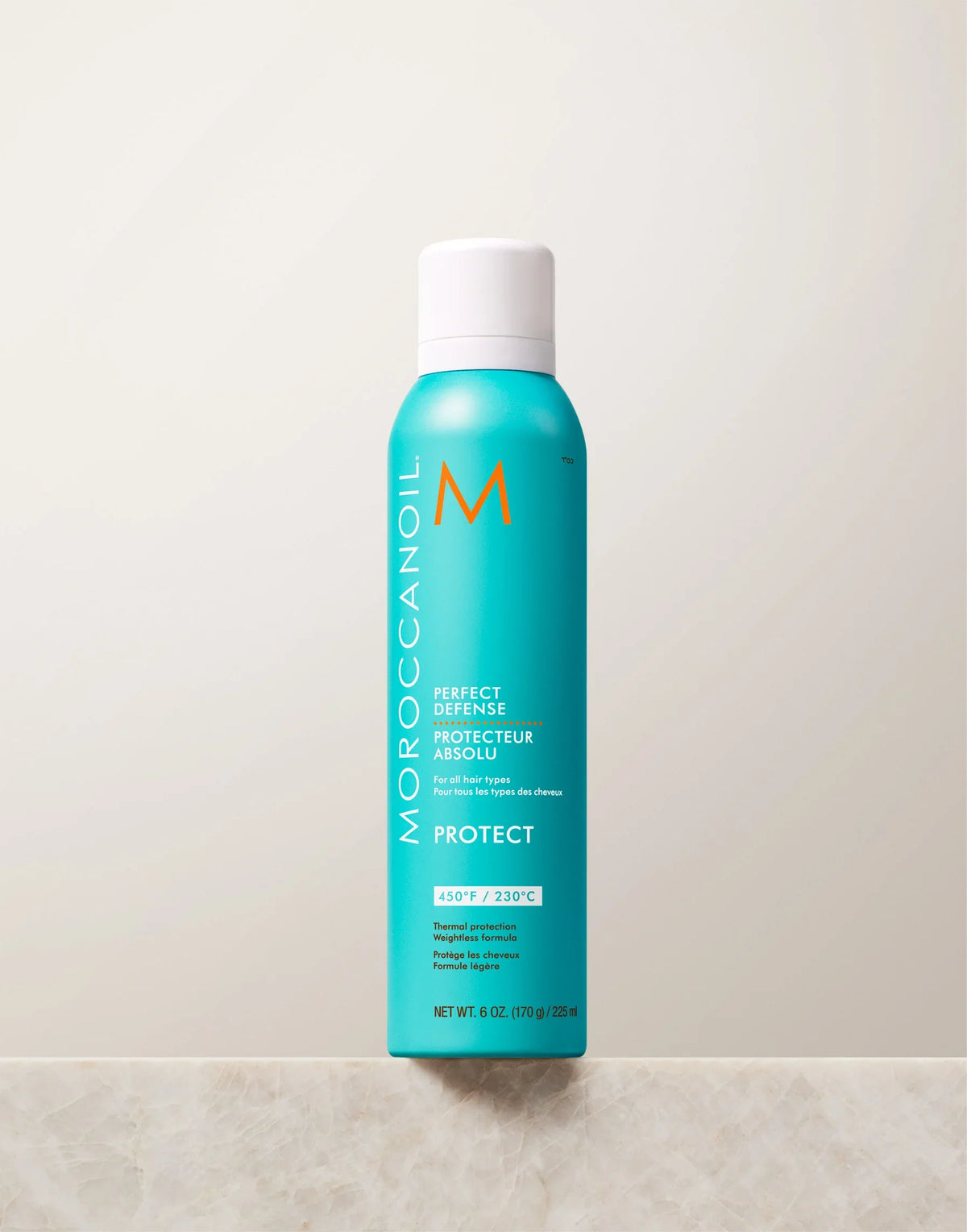 Protecteur Défense Absolu JUMBO Moroccanoil sur fond beige — Spa Santé Le Nénuphar