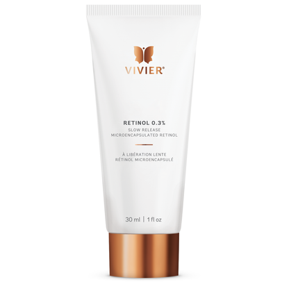 Rétinol 0,3% Vivier 30 ml — technologie Poly-Pore libération lente pour peaux sensibles 