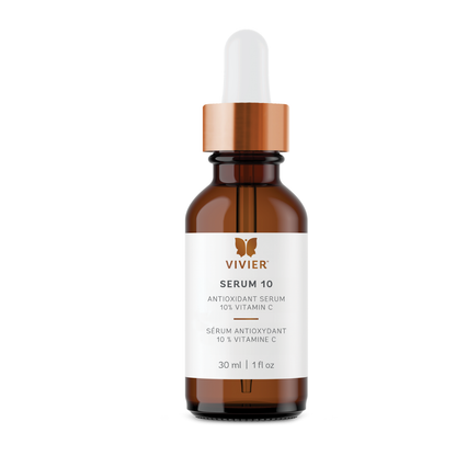 Sérum 10 Vivier 30 ml — sérum antioxydant à 10% de vitamine C pour les premiers signes du vieillissement