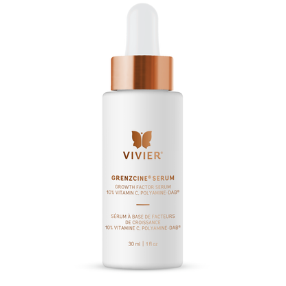 Sérum GrenzCine Vivier 30 ml — facteurs de croissance polyaminés et vitamine C 10%