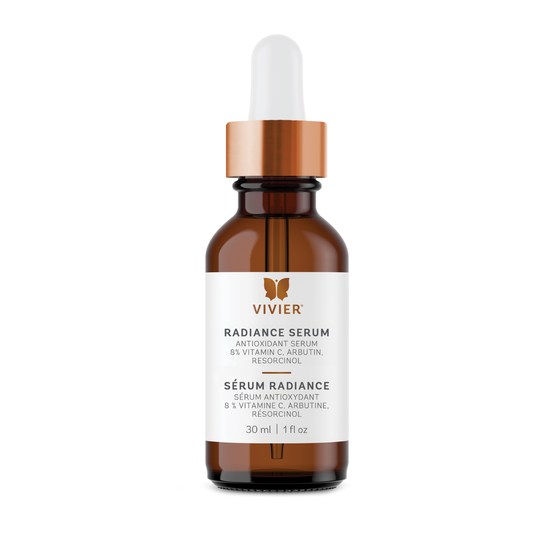 Sérum Radiance Vivier 30 ml, avec vitamine C 8 %, arbutine et résorcine pour éclaircir le teint — Spa Santé Le Nénuphar