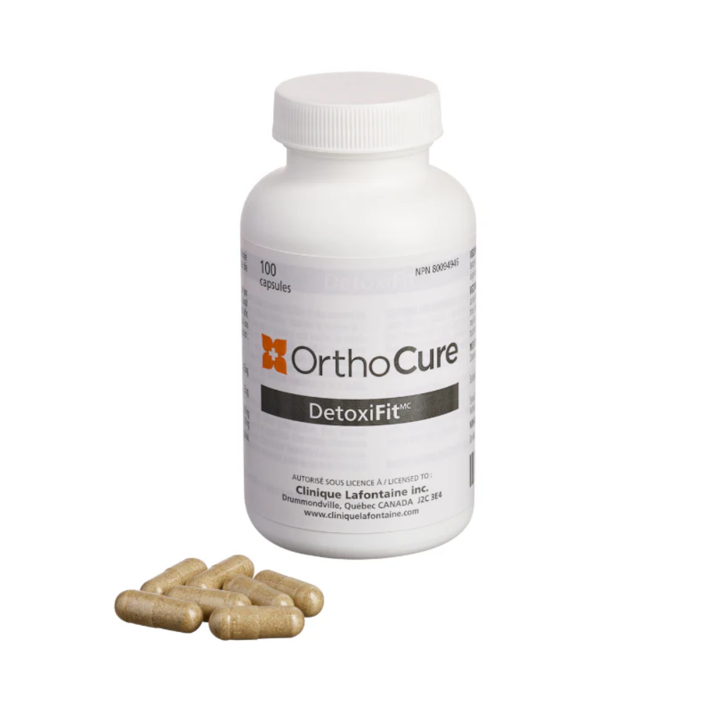 Supplément DetoxiFit MC- Orthocure