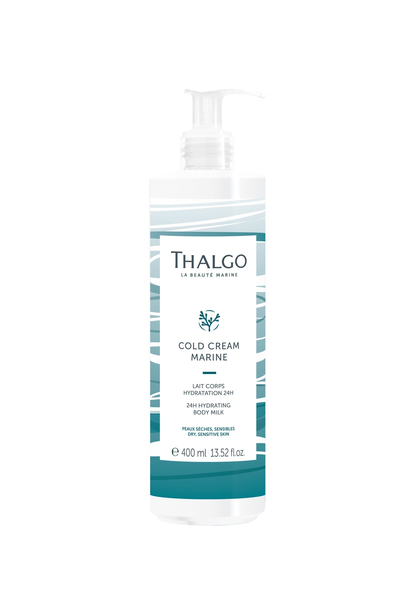 Lait Corps Hydratation 24h 400 ml Thalgo — Cold Cream Marine lait corps hydratant — Spa Santé Le Nénuphar