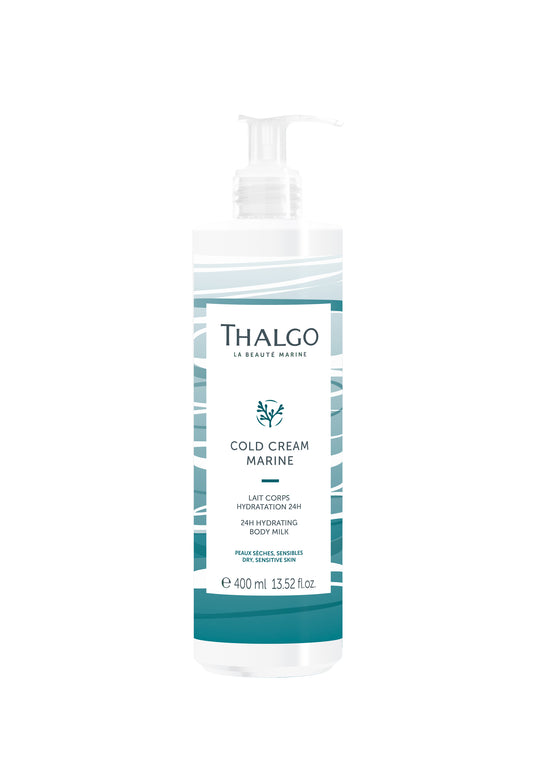 Lait Corps Hydratation 24h 400 ml Thalgo — Cold Cream Marine lait corps hydratant — Spa Santé Le Nénuphar