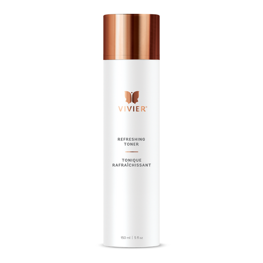Tonique rafraîchissant Vivier 150 ml, avec vitamine C, hamamélis et acide citrique pour préparer la peau aux soins — Spa Santé Le Nénuphar
