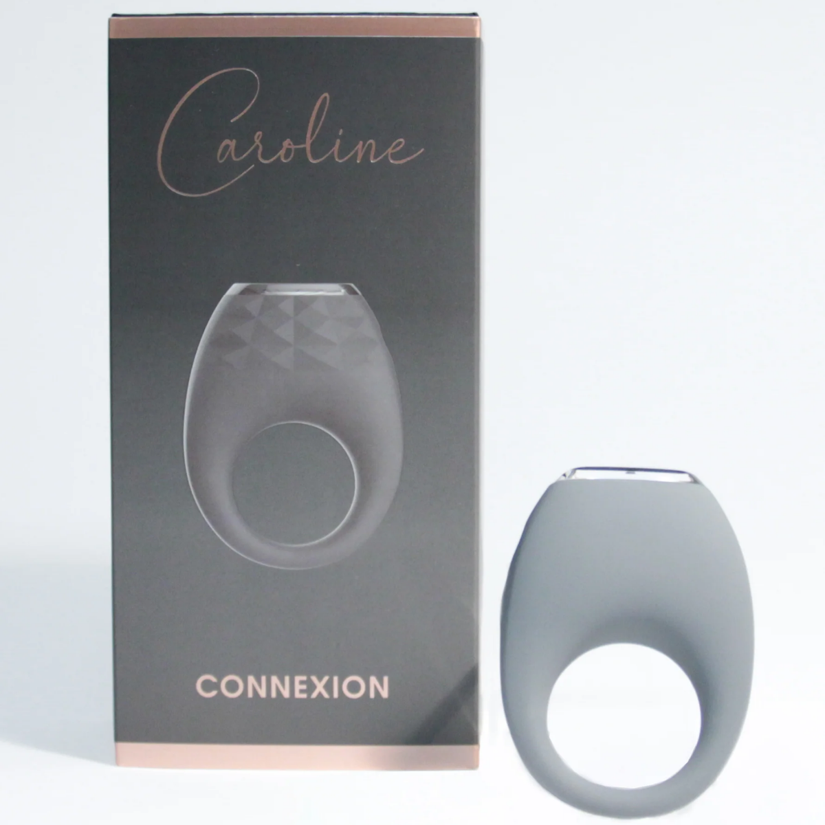 Vibrateur Connexion Caroline Néron — anneau pénien vibrant avec boîte, cadeau idéal couple — Spa Santé Le Nénuphar