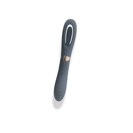 Vibrateur Extase Caroline Néron — double embout stimulation point G et vibrations intenses — Spa Santé Le Nénuphar