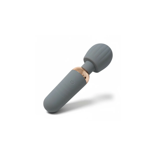 Vibrateur Sensation Caroline Néron — stimulateur clitoridien compact, silicone médical, design or rosé, étanche — Spa Santé Le Nénuphar