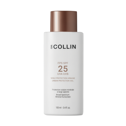 FPS25 Voile de Protection Urbaine G.M. Collin écran solaire minéral UVA UVB texture légère invisible — Spa Santé Le Nénuphar