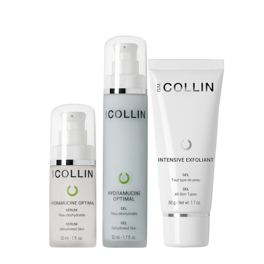 Duo Hydramucine Optimal Gel et Sérum + Intensive Exfoliant Gel - G.M. COLLIN